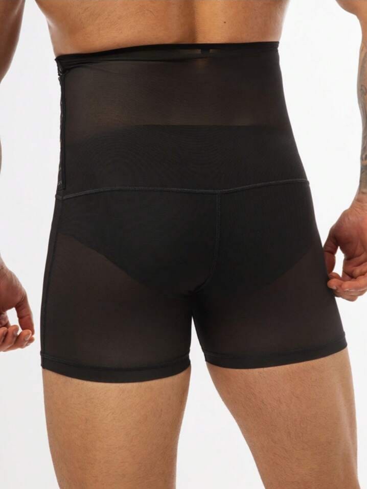 B-FIT Men's Solid Color High waist Seamless Bottom Shapewear